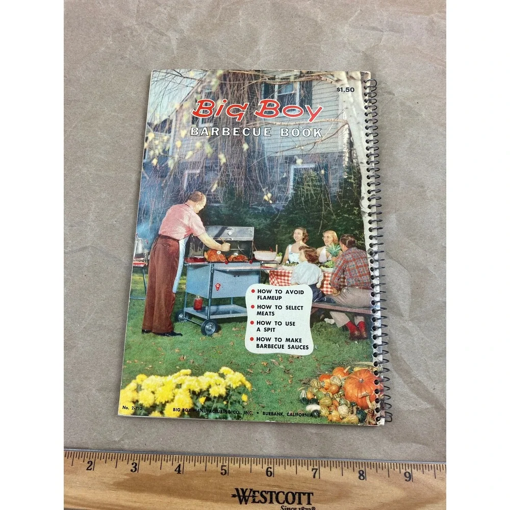 1963 Big Boy Barbecue Cookbook